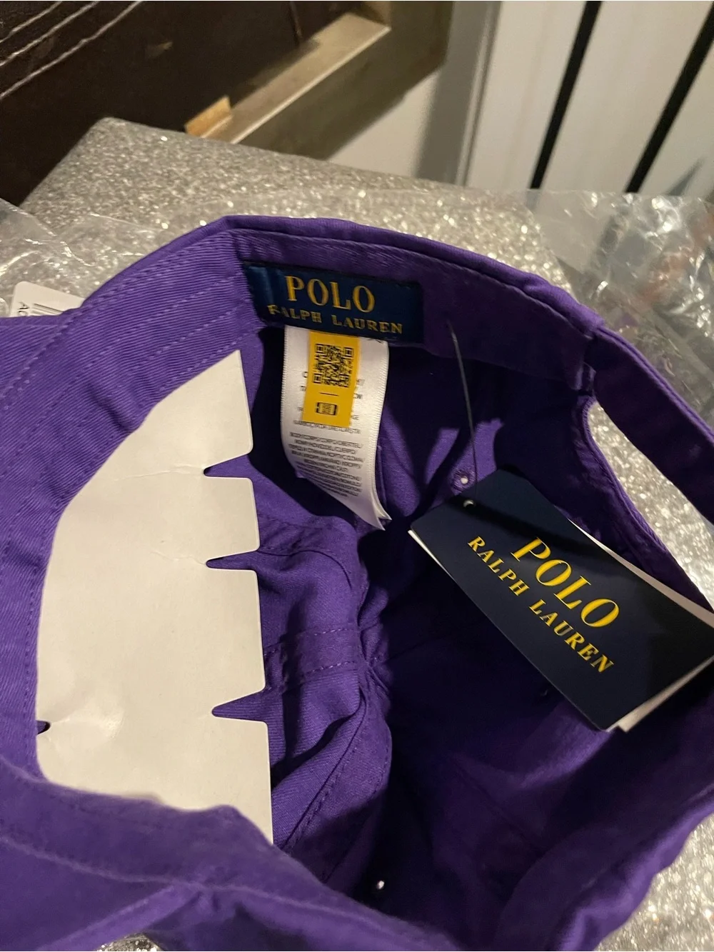 Ralph Lauren Purple Polo Baseball Cap
